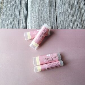 Triple Butter Lip Balm — Strawberry